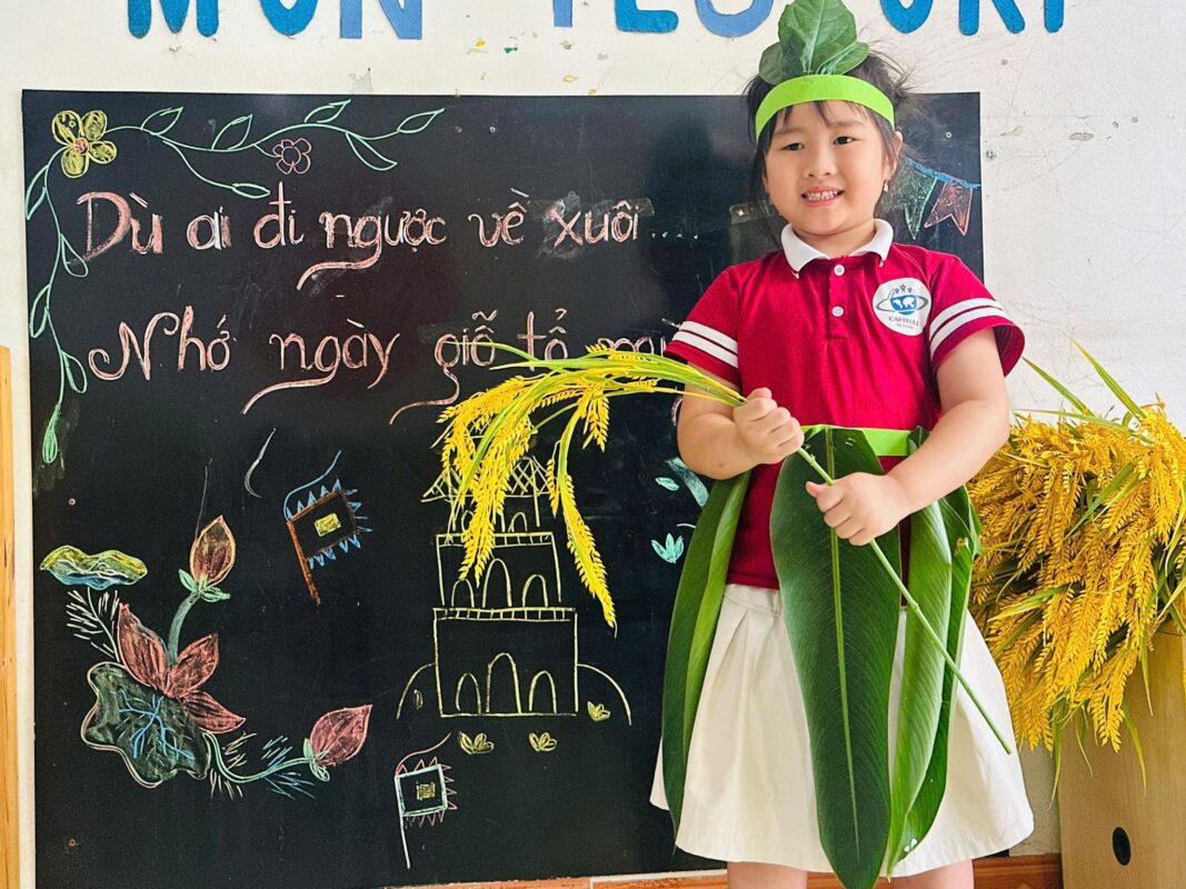 BẠN PHẠM NGỌC MINH ANH - HỌC SINH 5 TUỔI CÓ NHỮNG BƯỚC TRƯỞNG THÀNH ĐẦU ĐỜI TẠI NGÔI TRƯỜNG CAPITOLE THÂN YÊU 11